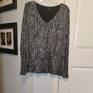 New Directions Monochrome Long Sleeve Top